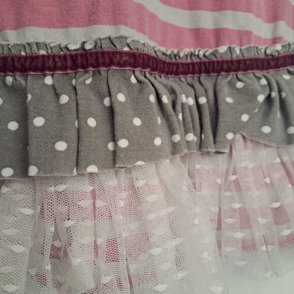 Jelly the Pug Pink and Grey Tunic Top Dress - Picture 6 of 6